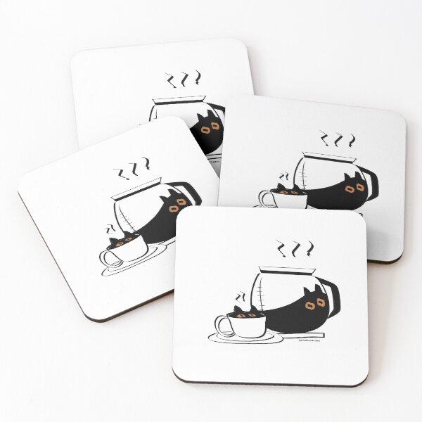 Item preview, Black cat coffee designed and sold by NicoMyrna.