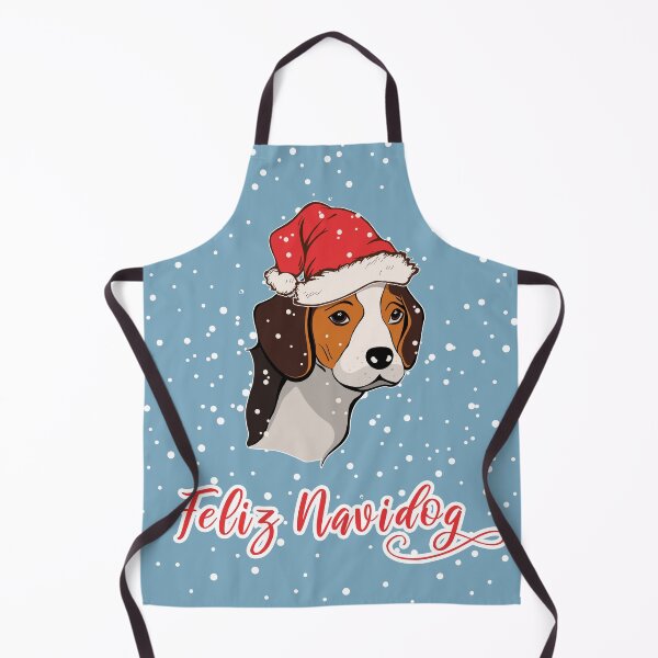Item preview, Feliz Navidog Beagle Snowflakes Christmas designed and sold by Fran Fryberg.