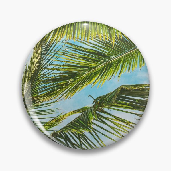 Item preview, Coconut plant blue sky designed and sold by Designs by Suzanne.