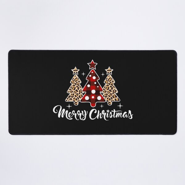 Item preview, Wild Christmas Tree Leopard Red Buffalo Plaid Xmas Tree Funny Art designed and sold by alenaz.