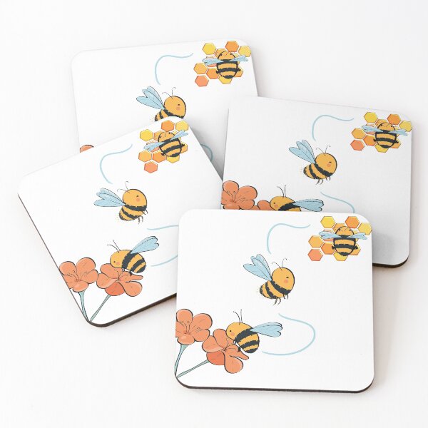 Item preview, Cute bees designed and sold by NicoMyrna.