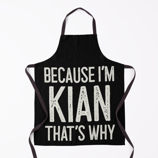Item preview, Because I’m Kian That’s Why Funny Personalized Name designed and sold by MariosNydras.