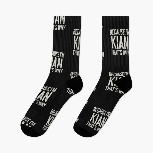 Item preview, Because I’m Kian That’s Why Funny Personalized Name designed and sold by MariosNydras.