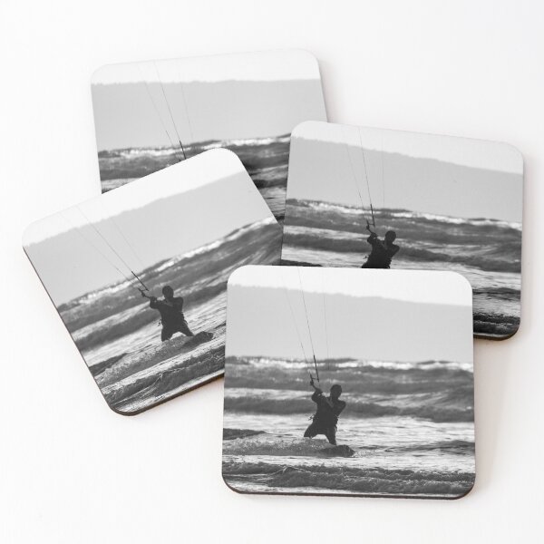 Item preview, Kiteboarder at Westward Ho designed and sold by twymanphoto.