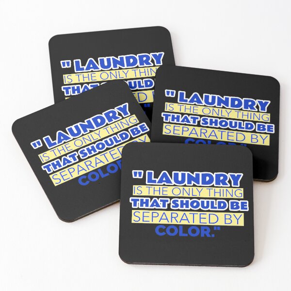 Item preview, Laundry The Only Thing Separated By Color Quote -1 designed and sold by sama-stylish.