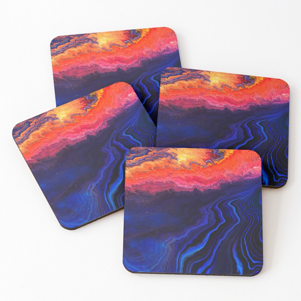 Item preview, Coasters (Set of 4) designed and sold by StripedFly.