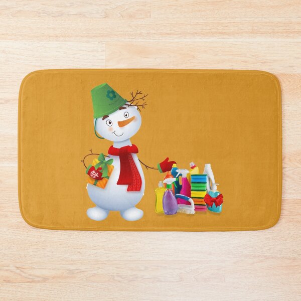 Item preview, Snow Cleaner Funny Snowman Cleaning Lady Gift Housekeeper designed and sold by SavvyCleaner.