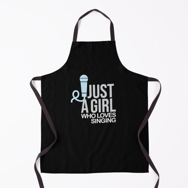 Artikelvorschau, Just A Girl Who Loves Singing, Woman Singing entworfen und verkauft von StairheadStore.