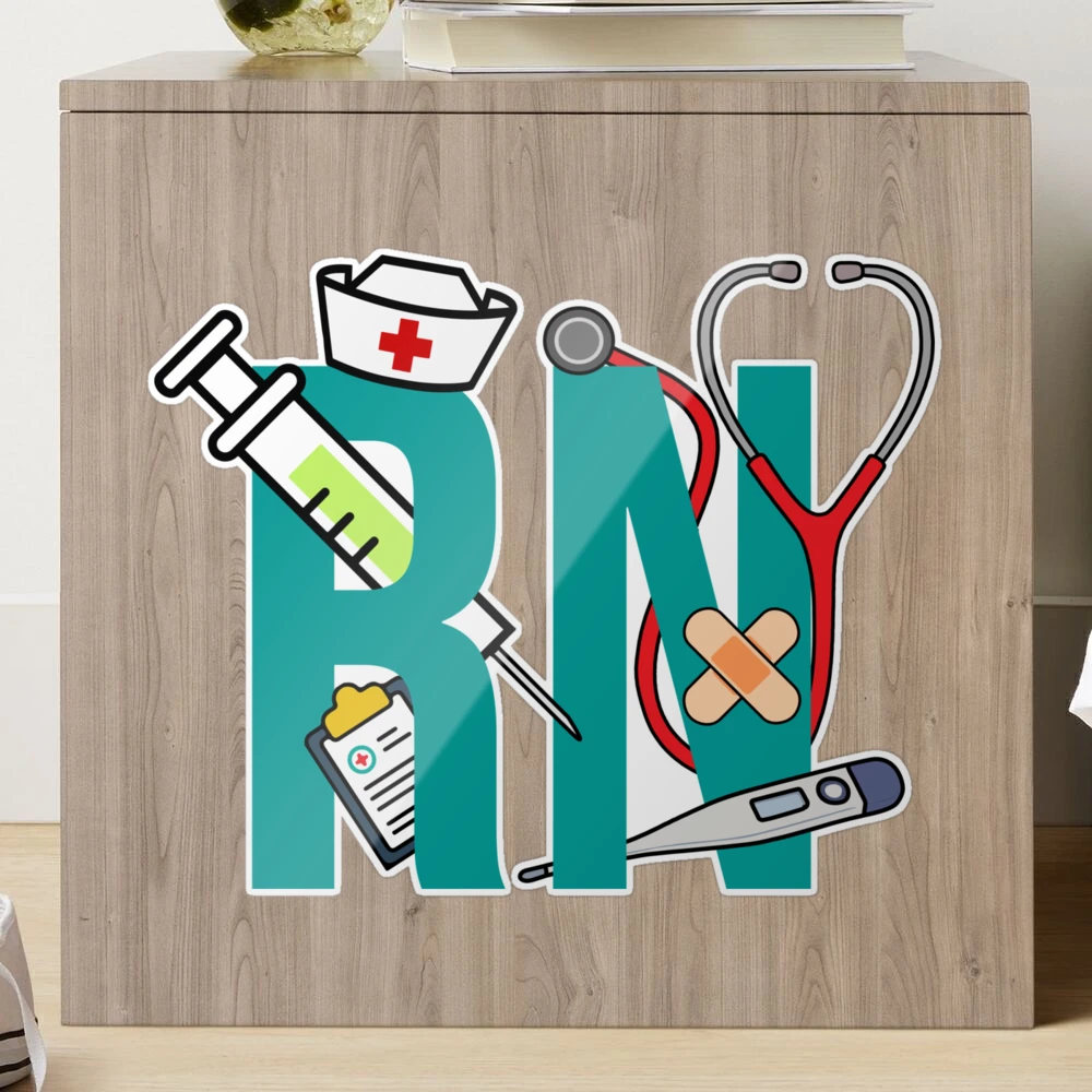 Nurse Stethoscope Sticker – Scenic Route Design Co.