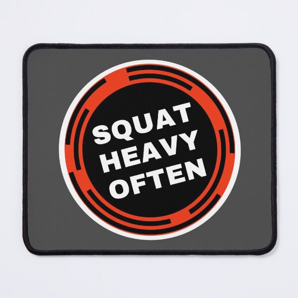 Item preview, Squat Heavy Often Red Gains designed and sold by Shadowlight21.