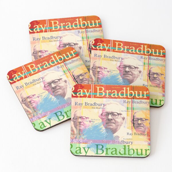 Item preview, Ray Bradbury, portrait designed and sold by Mauswohn.