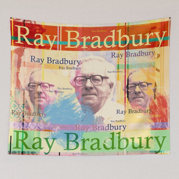 Item preview, Ray Bradbury, portrait designed and sold by Mauswohn.