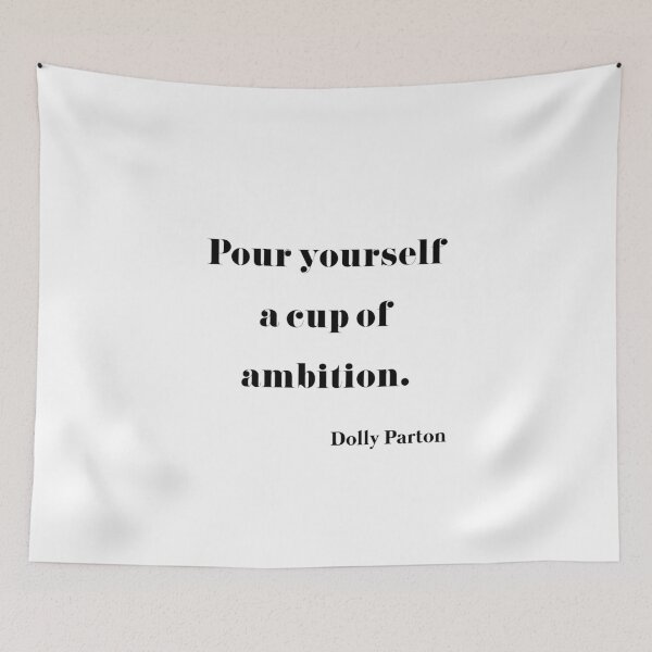 Item preview, Pour Yourself A Cup Of Ambition designed and sold by GirlGangPrints.