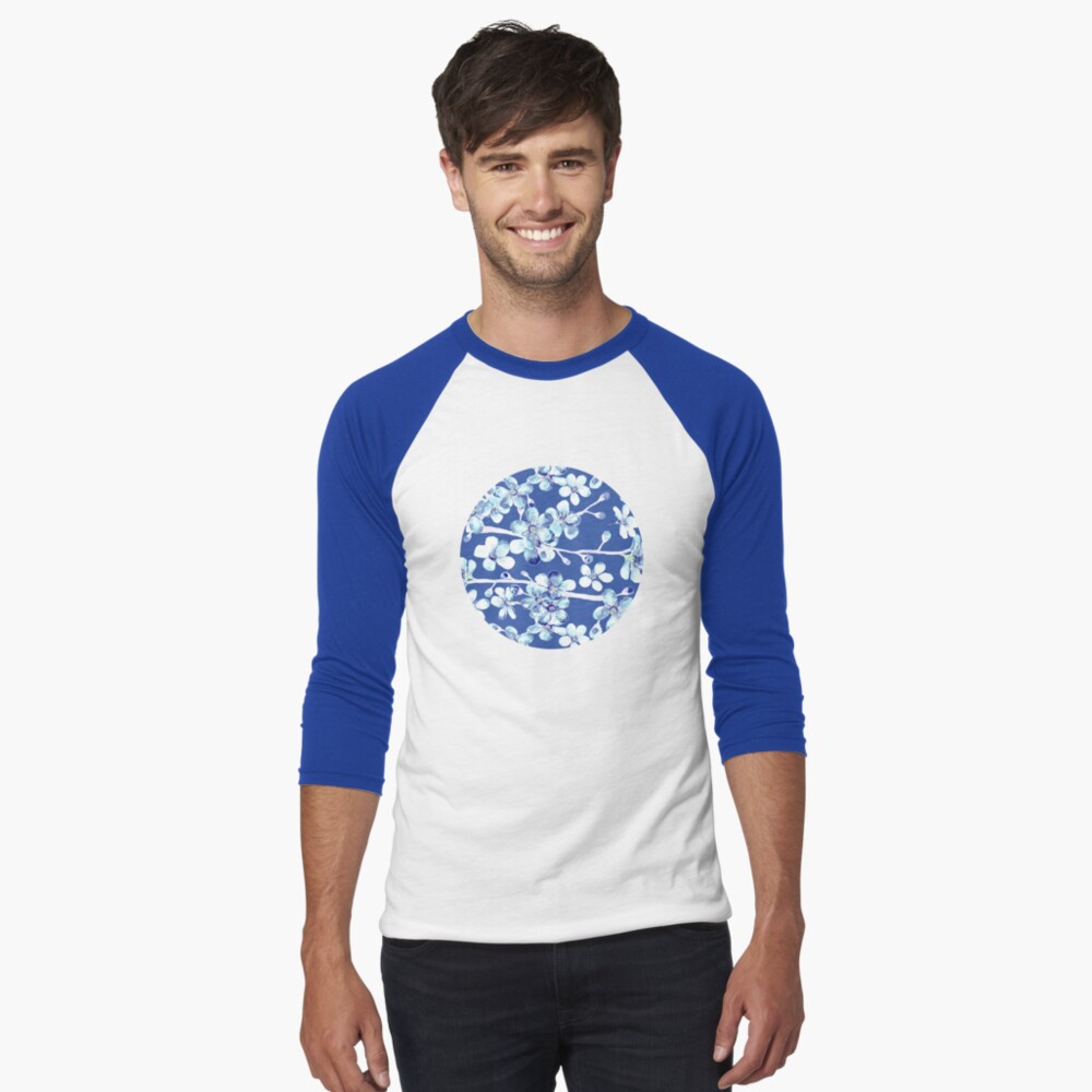 Item preview, Baseball ¾ Sleeve T-Shirt designed and sold by MagentaRose.