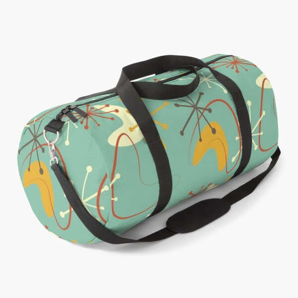 Item preview, Mid Century Mod on Green Background designed and sold by pugmom4.