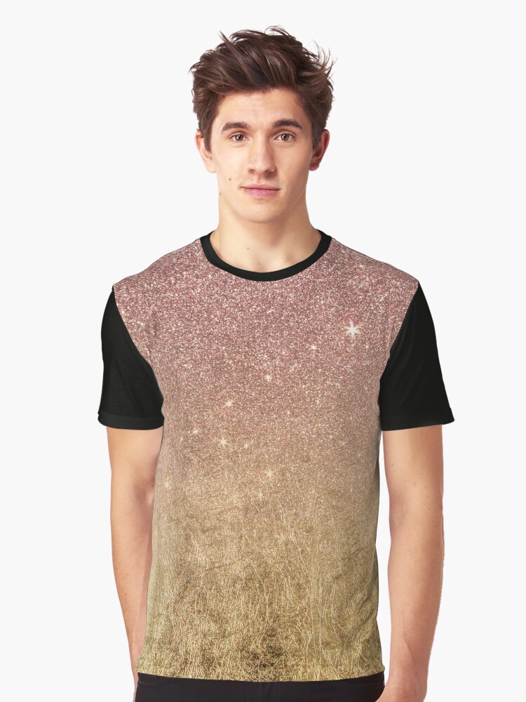 gold mesh t shirt