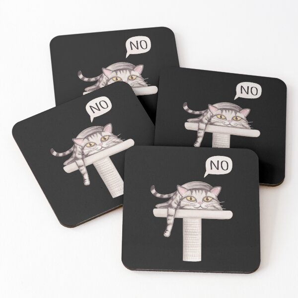 Item preview, Cat Says No designed and sold by Made-By-Art.