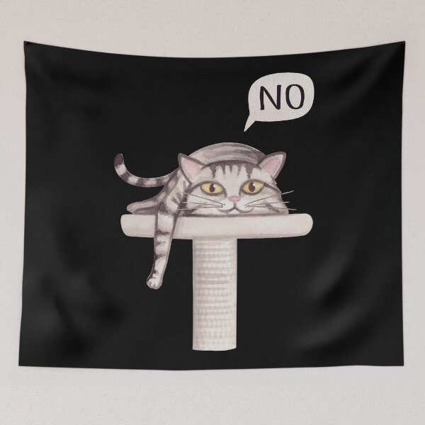 Item preview, Cat Says No designed and sold by Made-By-Art.