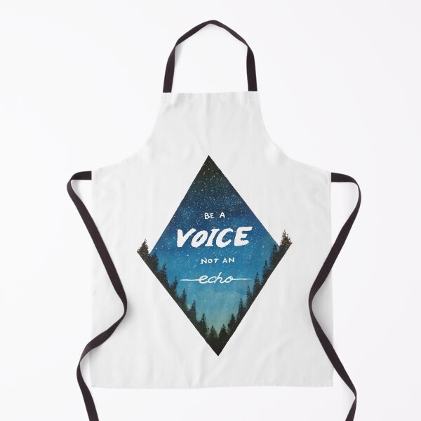 Item preview, Be A Voice Not An Echo designed and sold by Buz-Art.