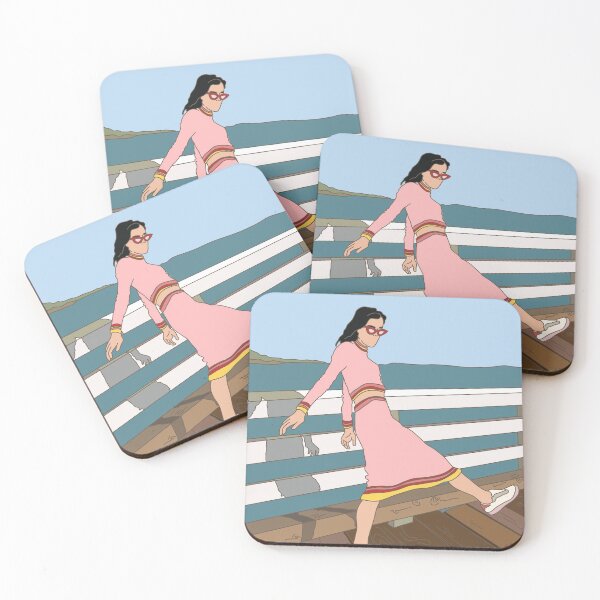 Item preview, Girl dancing on bridge designed and sold by ameliacarves.