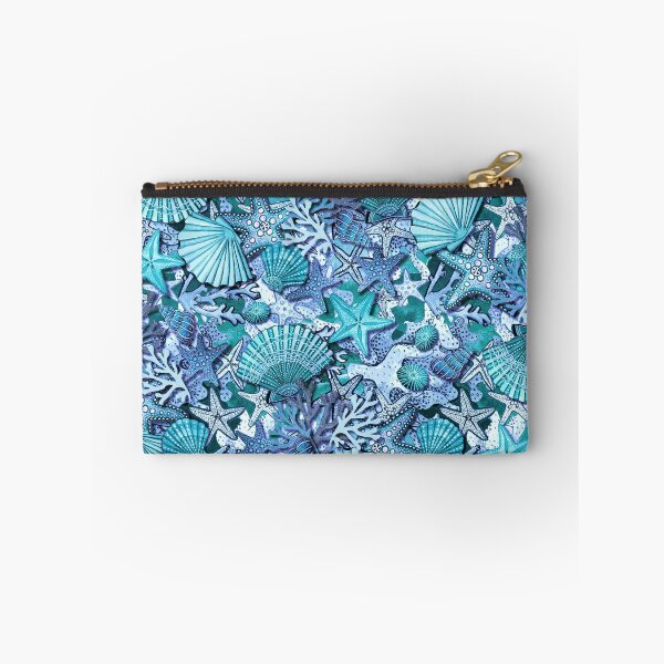 Item preview, Starfish and seashells on coral reef designed and sold by MagentaRose.