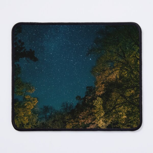 Item preview, Milky way with light trails designed and sold by masked-ivan.
