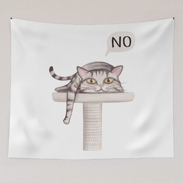 Item preview, Cat Says No designed and sold by Made-By-Art.
