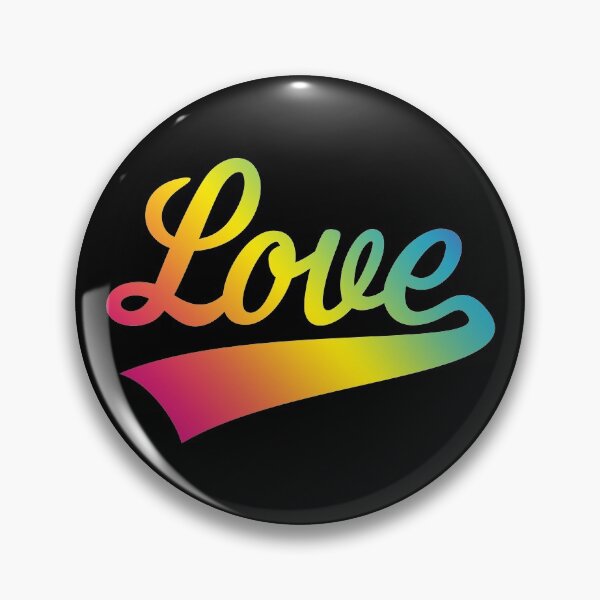 Item preview, Love (Lettering / Rainbow Colors) designed and sold by MrFaulbaum.