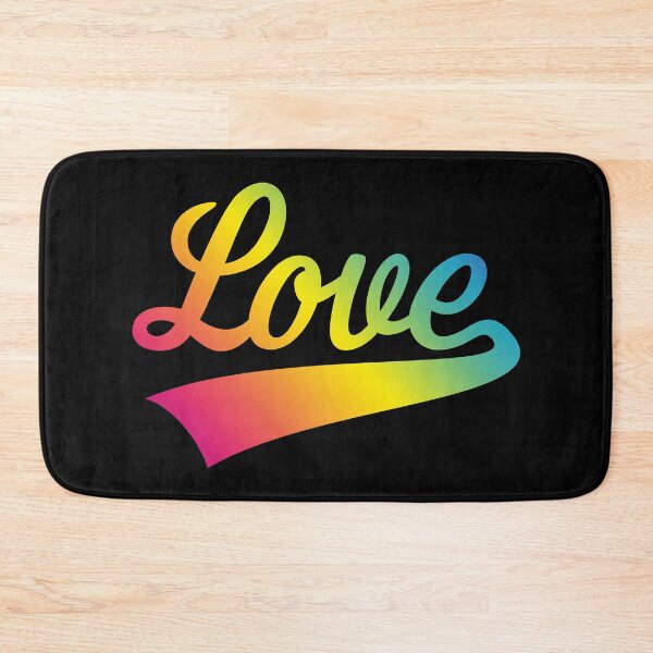 Item preview, Love (Lettering / Rainbow Colors) designed and sold by MrFaulbaum.