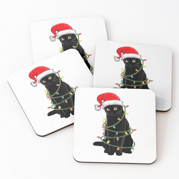 Item preview, Christmas Cat Black Cat Christmas Pajama designed and sold by GarnerPugh.