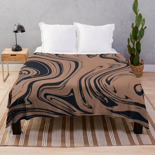 Item preview, Clay and Black Abstract Marble designed and sold by thelustrous.
