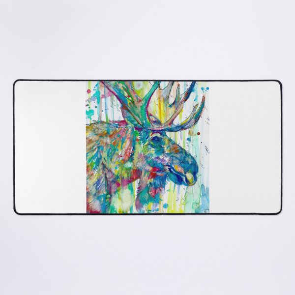 Item preview, MOOSE watercolor portrait .1 designed and sold by lautir.