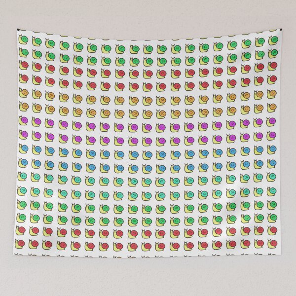 Item preview, Colourful Snails designed and sold by tailswithsnails.