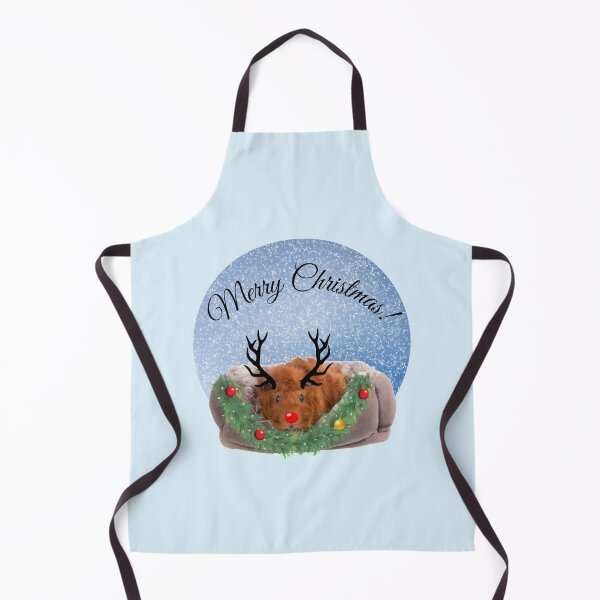 Item preview, Merry Pigmas Christmas Guinea Pig with Antlers Reindeer designed and sold by Artventurous.