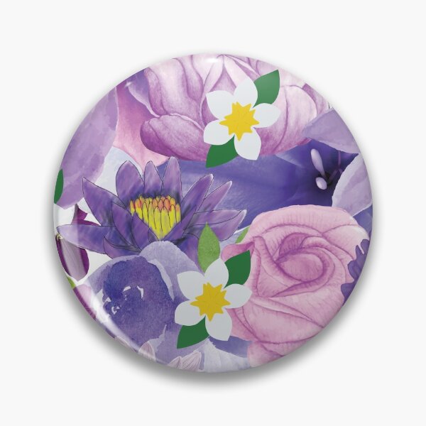 Item preview, Violet, white and purple flowers background designed and sold by darshants.