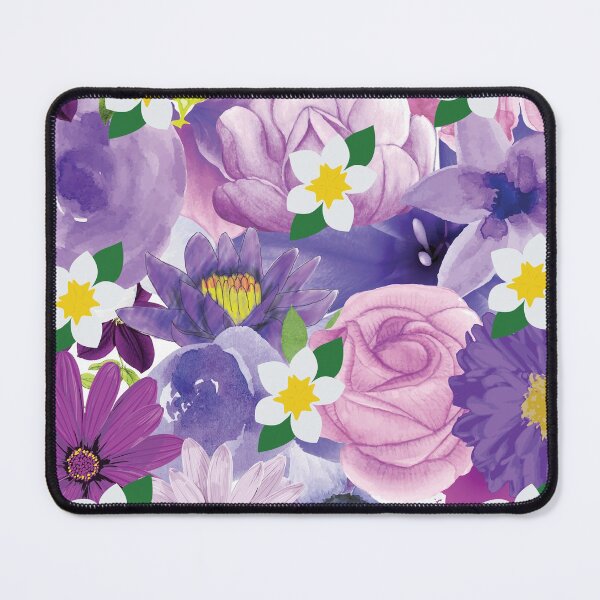 Item preview, Violet, white and purple flowers background designed and sold by darshants.