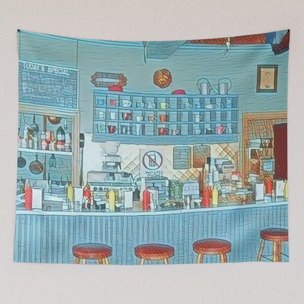 Item preview, The Diner III designed and sold by Fenay Designs.