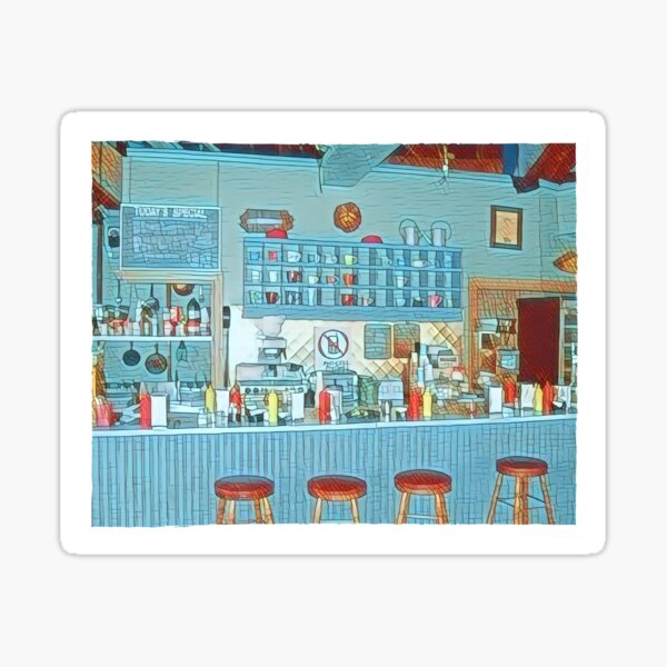 Item preview, The Diner III designed and sold by Fenay Designs.