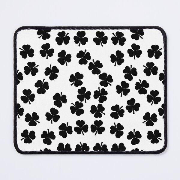 Item preview, Shamrocks Pattern Black designed and sold by ellenhenry.