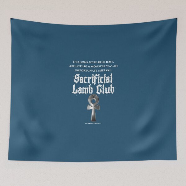 Item preview, Sacrificial Lamb Club Dragon Quote. COA Universe. designed and sold by mythomedia.