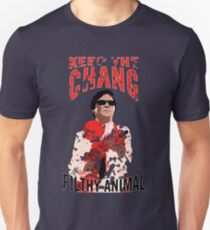 Camiseta ajustada Mantener el Chang usted sucio animal