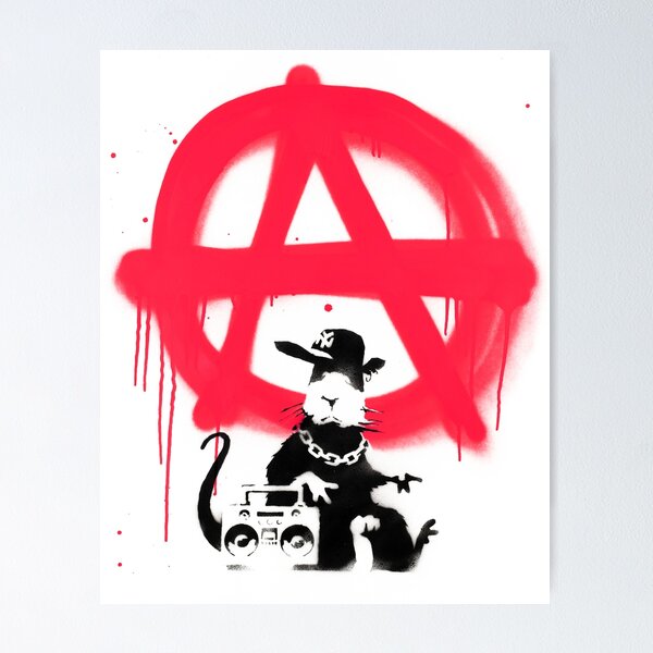 Banksy バンクシー 「Anarchy Rat」 シリアル サイン 書類付き Banksy バンクシー 「Anarchy Rat」 シリアル サイン 書類付き