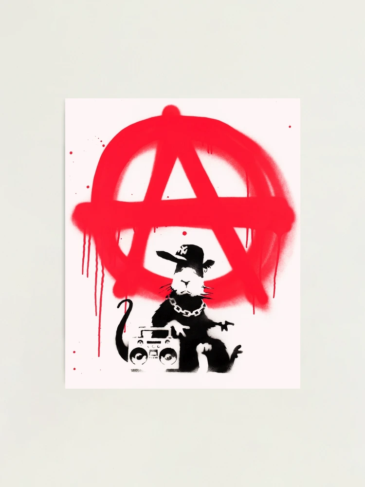 Banksy バンクシー 「Anarchy Rat」 シリアル サイン 書類付き Banksy バンクシー 「Anarchy Rat」 シリアル サイン 書類付き