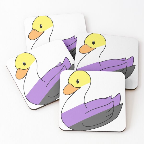 Item preview, Light Nonbinary Duck designed and sold by ceolsonart.