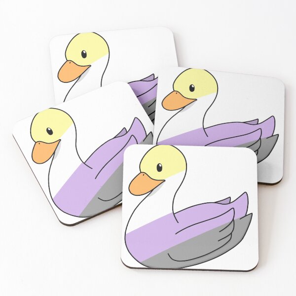 Item preview, Pastel Nonbinary Duck designed and sold by ceolsonart.