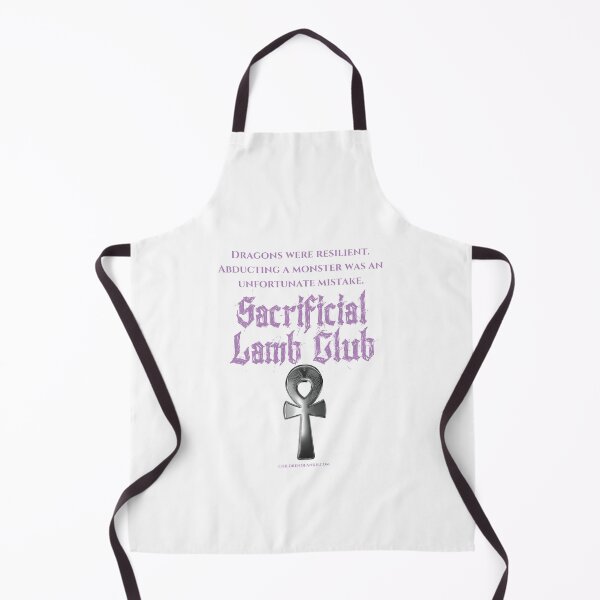 Item preview, Copy of Sacrificial Lamb Club Dragon Quote Merch Purple Font designed and sold by mythomedia.