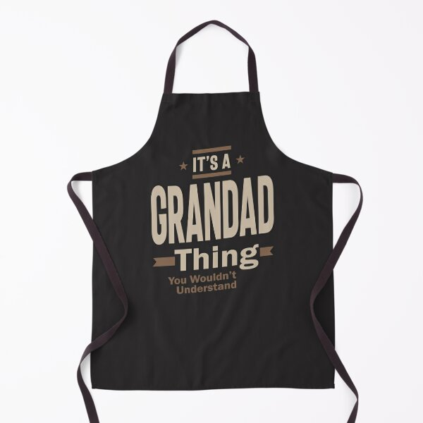 Personalized Apron Dad's Pizza Oven BBQ Grilling Apron For Men