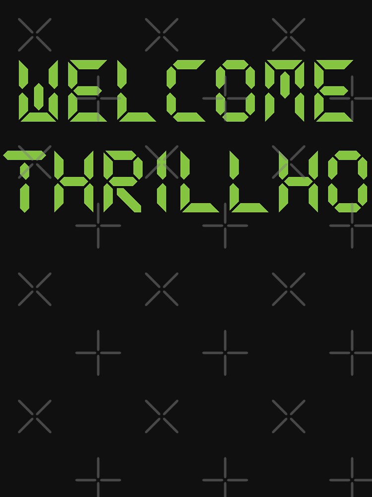 Welcome Thrillho shirt – Bonestorm, Milhouse Van Houten, Thrillhouse by fandemonium