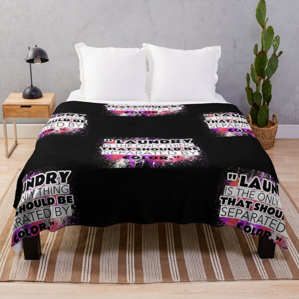 Item preview, Laundry The Only Thing Separated By Color Quote -4 designed and sold by sama-stylish.