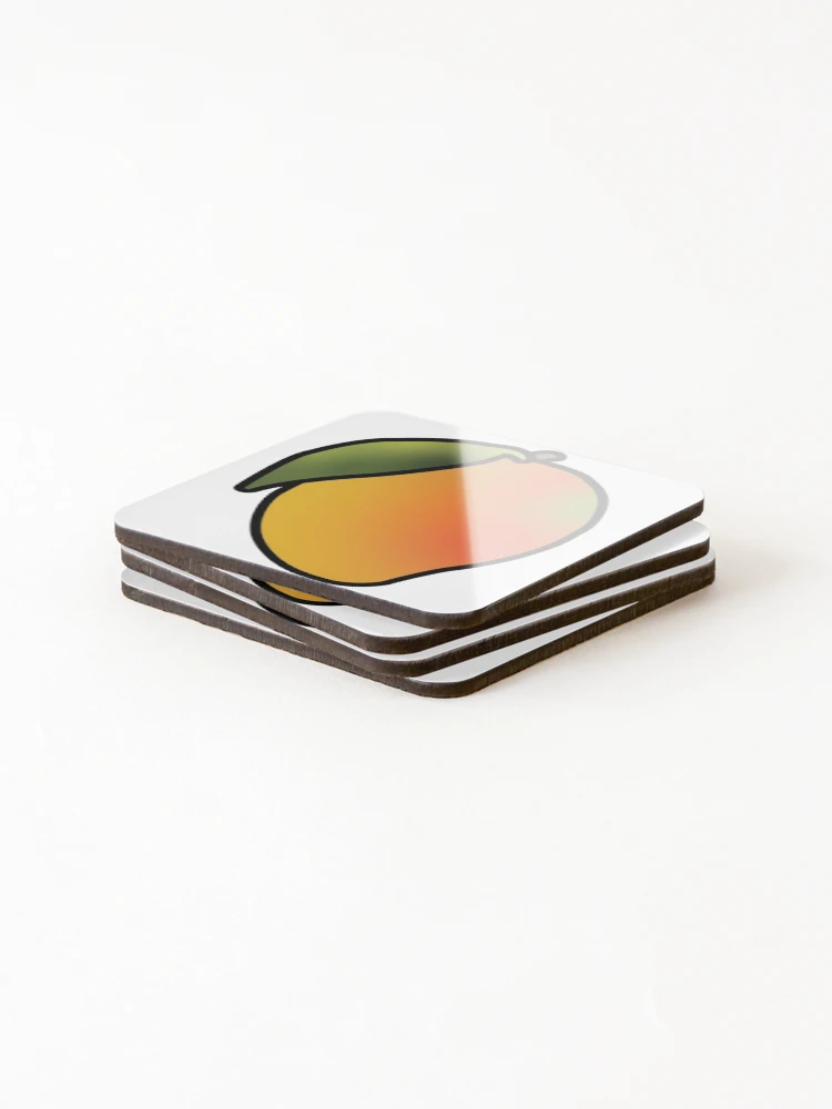 Thumbnail 4 of 5, Coasters (Set of 4), Mango designed and sold by DailyMangoStore.